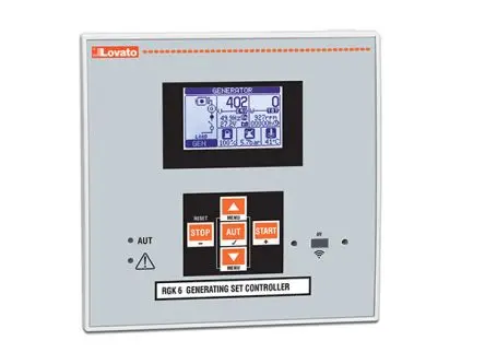Produktfoto 1 von Lovato RGK610 LCD Digitales Multifunktionsmessgerät für TRMS-Spannung, Frequenz, TRMS-Strom H 144 mm B 144 mm T. 53.3 mm
