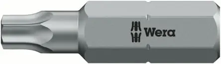 Wera 1/4 in Hexagon Drive 25 mm Biteinsatz, Sechskant, 25 mm