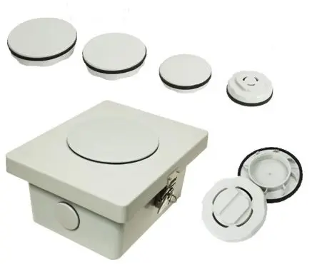 Produktfoto 1 von Hammond Stecker Polycarbonat, für UL- und CSA-Gehäuse IP66 HPN4PC 1/2 in Conduit