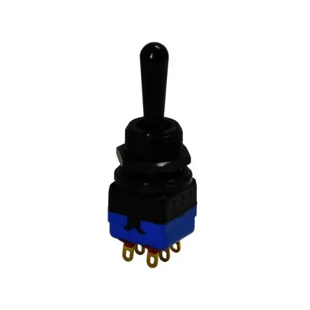 Produktfoto 1 von APEM Panel Kippschalter DPST, Handkipphebel, 30 V dc, 30 V ac, 4A, Lötöse