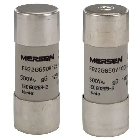 Produktfoto 1 von Mersen Ferrule fuse-links Patronensicherung gG / 80A 22.2 x 58 mm 690V ac Keramik
