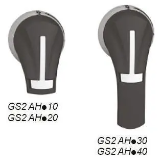 Produktfoto 1 von Schneider Electric Schwarz TeSyS GS Drehgriff für GS-Serie, IP65