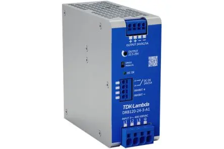 Produktfoto 1 von TDK-Lambda DRB120/240-3 DIN-Schienen Netzteil DIN-Hutschiene 575V ac AC / 5 A 24V dc DC 120 W