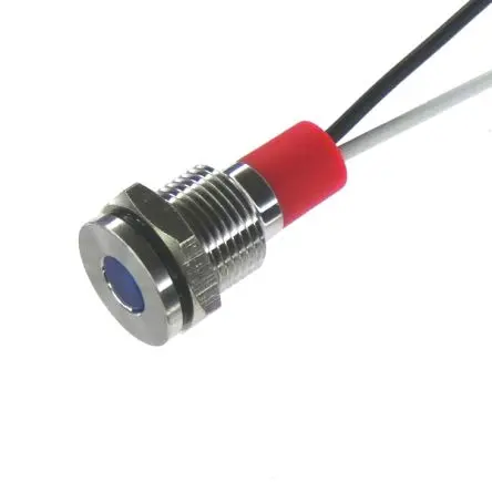Produktfoto 1 von CML PL10SL Edelstahl-Panel-Leuchte Blau Panel-LED, Draht 240V 10 mm, IP67