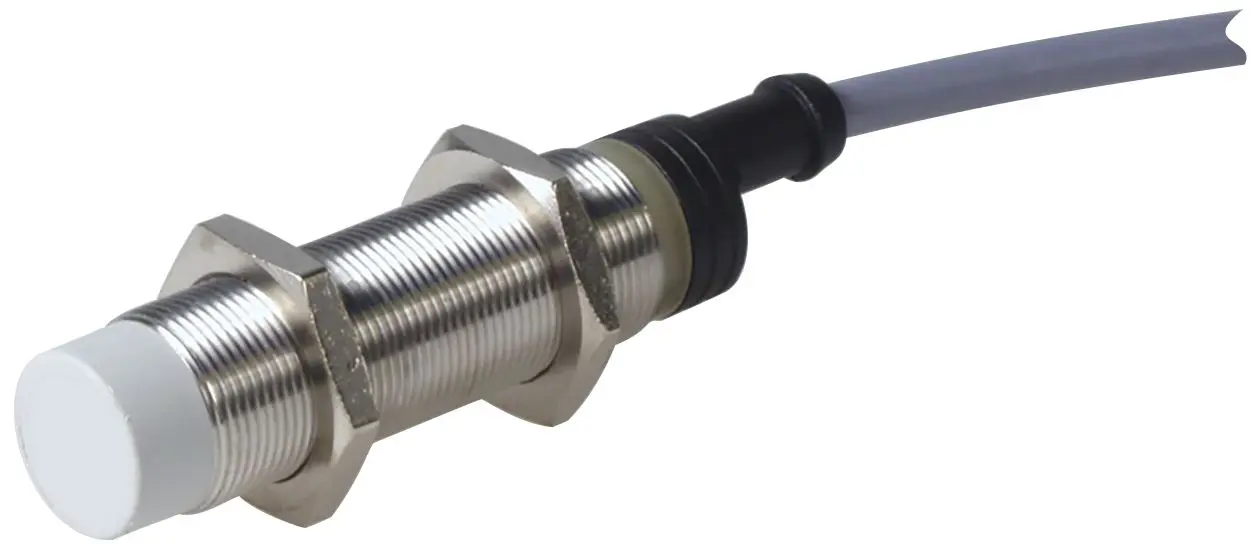 Produktfoto 1 von Carlo Gavazzi EI18 M18 Näherungssensor Induktiv, Gewinderohr 8 mm NPN 10 → 40 V DC / 200 mA NO, IP67