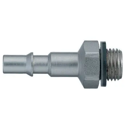 Produktfoto 1 von Legris Pneumatische Schnellsteckkupplung, Stahl, vernickelt 3/8 in Stecker/Buchse