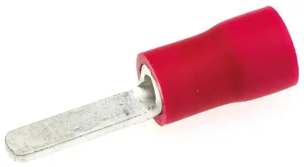 Produktfoto 1 von JST AF Kabelschuh Flachstift, Isoliert 22 AWG, Rot, L. 10 mm 16 AWG, D. 0.8 mm