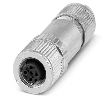 Produktfoto 1 von Phoenix Contact SACC 13 M12 Rundsteckverbinder Buchse 5-polig Buchse 4A Kabel IP65, IP67