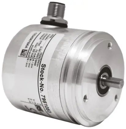 RS PRO WDG Inkrementalgeber Inkremental 3600 Impulse/Umdrehung/U, 30V dc, 10000 U/min, Gegentakt invertiert Fest mit Ø 6