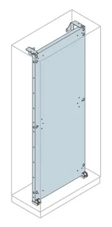 Produktfoto 1 von ABB Galvanisierter Stahl Montageplatte, 1.2m Is2-Gehäuse x 2 m