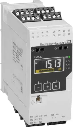 Produktfoto 1 von Endress+Hauser RMA42 LCD Digitales Multifunktionsmessgerät für Prozesssender H 115 mm B 45 mm 5-Stellen T. 118 mm