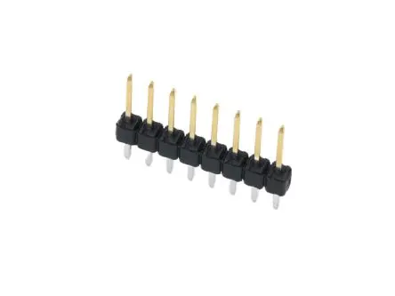 Molex 42375 Leiterplattenleiste Vertikal, 8-polig / 1-reihig, Raster 2.54 mm Raster Leiterplattenmontage, Unisoliert