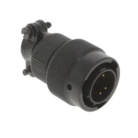 Produktfoto 1 von Amphenol Limited, 62 GB Kupferlegierung MIL-Spec Rundsteckverbinder Gerade, 3-polig, 700V, Kabel, Gehäuse 8 Stecker,