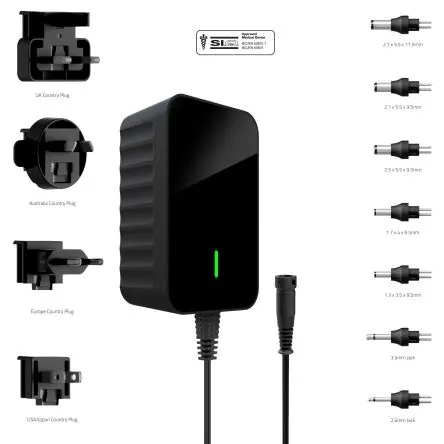 Friwo 30 W AC/DC-Adapter Australien, EU, UK, US, 12V dc