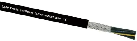 Produktfoto 1 von Lapp ÖLFLEX ROBUST 215 C Steuerkabel, 12-adrig 18 AWG Litze, 50 m Schwarz Geschirmt, Polypropylen