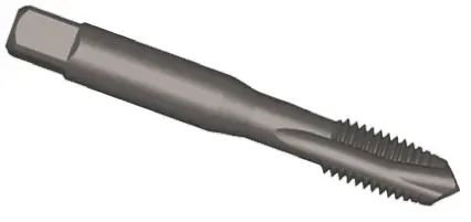 Produktfoto 1 von Dormer Gewindebohrer HSS Maschinen, Metrisch Spiralkopf, Rechtsgewinde, 1-teilig M2.5