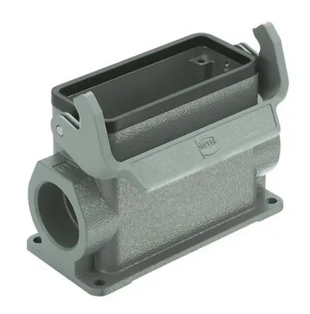 Produktfoto 1 von HARTING Han B HMC Gehäuse für robusten Stromversorgungsstecker 1 Hebel 1, Oberfläche 16B Anbaugehäuse, IP65