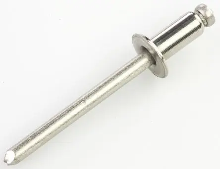 Produktfoto 1 von POP Blende Niet, Ø 4.8 mm x 10.8 mm, Edelstahl, 5 mm aus Edelstahl