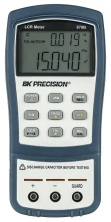 BK Precision BK878B Tragbar LCR-Messgerät 20 mF 10 mΩ 1000 h, 1 kHz LCD