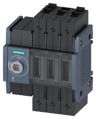 Produktfoto 1 von Siemens SENTRON Trennschalter / 3-polig offen, 0 Sicherungsgröße