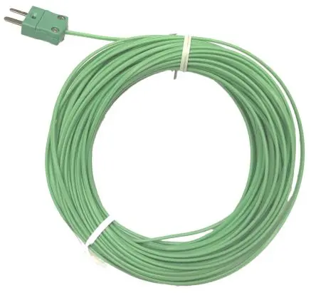 Produktfoto 1 von RS PRO Perfluoralkoxyalkan Thermoelement mit offener Messstelle Typ K x 3 m -75 °C → 260 °C