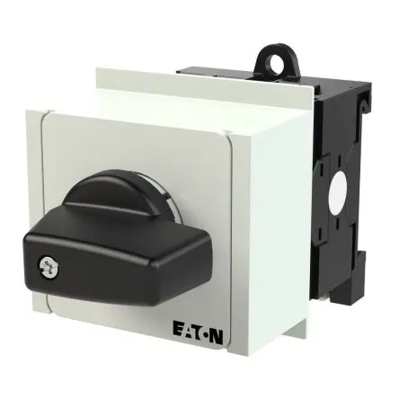 Produktfoto 1 von Eaton Eaton Moeller T0 Nockenschalter 20 A, 3-phasig, 3-Stufen Handkipphebel Schraube, 45 °-Wurfwinkel