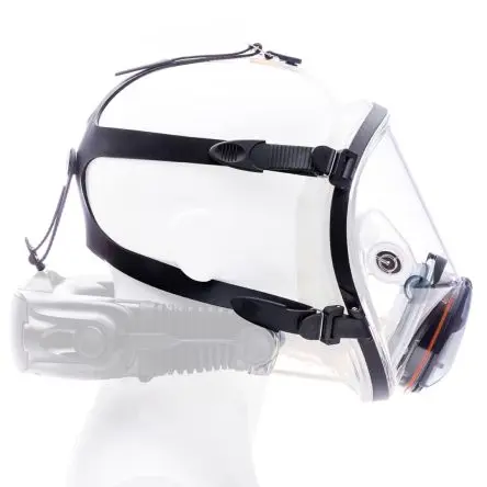 Produktfoto 1 von Cleanspace CST Atemschutzmaske M/L, Vollmaske, Klar