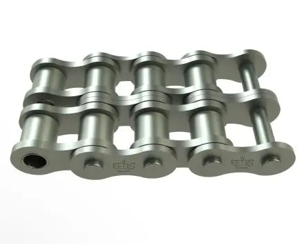 Produktfoto 1 von Sedis 207 Rollverschluss Edelstahl 2 Rollenkette ISO 606 (DIN 8187), Teilung 12.7 mm, Länge 5 m