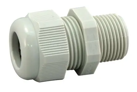 Produktfoto 1 von RS PRO Metric Thread Kabelverschraubung, M20 Nylon 6.6 Grau 10 mm/ 14 mm, IP68