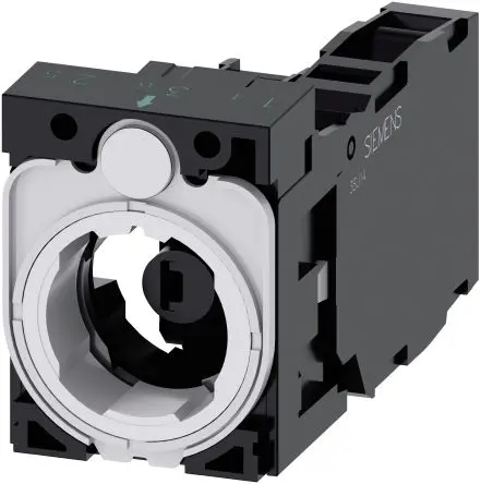 Produktfoto 1 von Siemens SIRIUS ACT 3SU15 Kontaktblock LED Rot beleuchtet 1 Schließer/1 Öffner 24V, 6 V Schraube