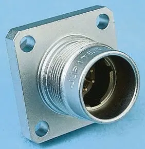 Souriau Sunbank by Eaton TP 10 Standard Rundsteckverbinder Stecker 7-polig Stecker 14A Frontplattenmontage IP68