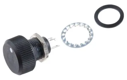 Vishay P16 Frontplattenmontage Drehen Potenziometer 470 kΩ 20 % / 0.26 W, Schaft-Ø 16 mm