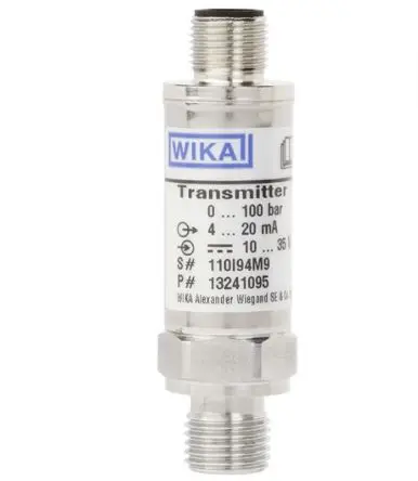 Produktfoto 1 von WIKA M-10 Überdruck Drucksensor 0 bar, 2-adrig, 4 bis 20 mA 1000 bar