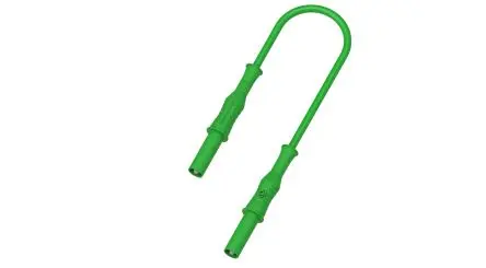 Produktfoto 1 von Electro PJP 4 mm Stecker Grün Bananenstecker, 1000V, 1500 V 36A