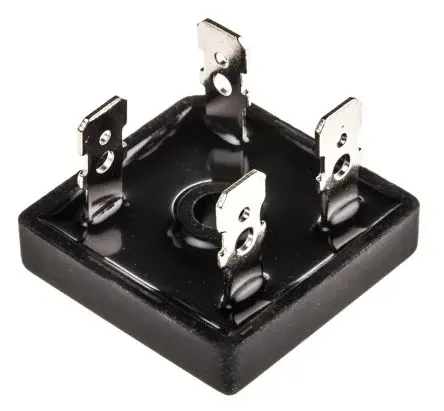 Produktfoto 1 von Vishay Brückengleichrichter 800 V 300 A Schraubanschlussklemme 1.1 V GBPC Einfach 4-Pin 5 μA
