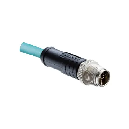 Produktfoto 1 von Amphenol Industrial MSBS, 2-polig Verbindungskabel, Gerade Stecker / Anschlusslitze, Länge 5 m