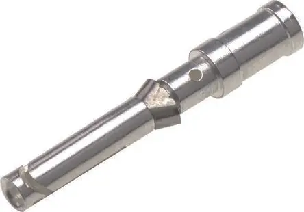 Produktfoto 1 von HARTING Han E Kontakt für robusten Stromversorgungsstecker Buchse 16A Crimpkontakt 0.5 mm² 0.5 mm²