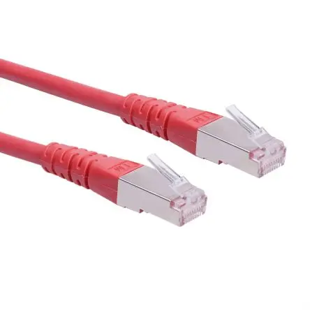 Produktfoto 1 von Roline 21.15 Kat. 6 Ethernet-Kabel, 2 m, Rot S/FTP Geschirmt, Polyvinylchlorid