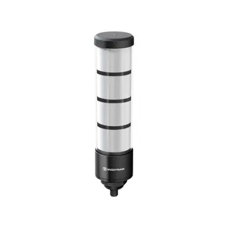 Produktfoto 1 von Werma RST-56 LED Signalturm 4-stufig Linse Gelb, Rot, Blau, Grün 24V permanent Eingebaut 249 mm