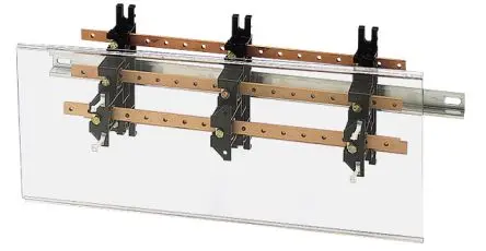 Produktfoto 1 von Socomec Verteilerblock 160A, Aluminium Schwarz, IP20