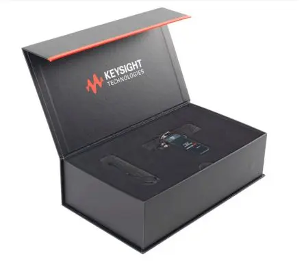 Keysight Technologies Kunststoff Aufbewahrungsbox, Schwarz 77 mm x 29mm x 27 mm