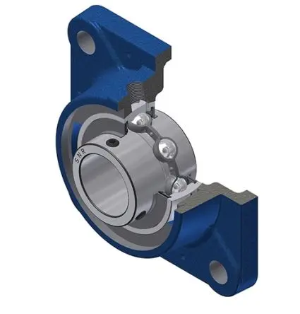 Produktfoto 1 von SNR Radial Lagerbaugruppe aus Gusseisen, Innen-Ø 50 mm, 143mm x 143 mm