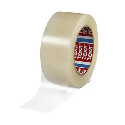 Produktfoto 1 von Tesa 4646 PE Abdeckband transparent Acryl-Kleber 50mm x 33m