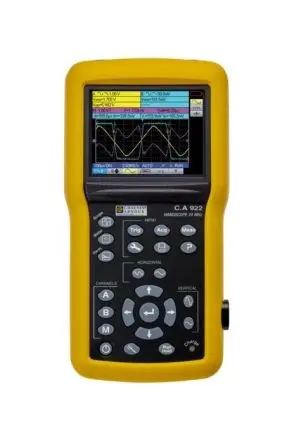 Produktfoto 1 von Chauvin Arnoux CA Digital Tragbar Digital-Oszilloskop 20 MHz 2-Kanal