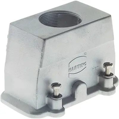 Produktfoto 1 von HARTING Han EMC Haube Schraubbefestigung, Kabel 6B Haube, IP65
