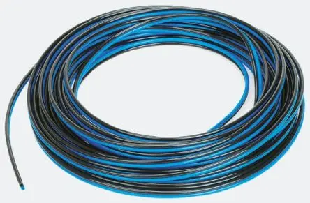 Produktfoto 1 von Legris 1420U Druckluftrohr Polyurethan Blau, Schwarz 6 mm x 25 m bis 9 bar