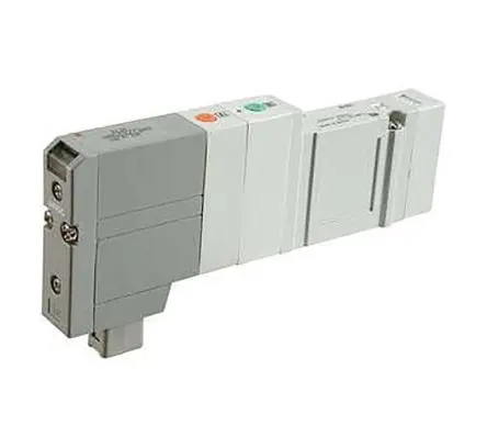 Produktfoto 1 von SMC 5/2 SV2000 Pneumatik-Magnetspule / pilotgesteuertes Steuerventil, Elektromagnet-betätigt 24V