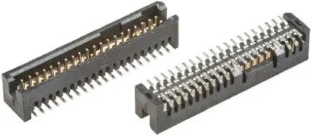 Produktfoto 1 von Samtec TFML Leiterplattenleiste Gerade, 20-polig / 2-reihig, Raster 1.27 mm Raster Oberfläche, Platine-Platine,