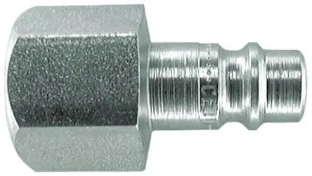 Produktfoto 1 von CEJN Pneumatische Schnellsteckkupplung, Stahl 1/4 in Buchse, G