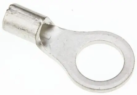 Produktfoto 1 von JST R Ringkabelschuh, Unisoliert 22 AWG, Grau, 16 AWG max.AWG, aussen ø 6.6 mm, innen ø 3.7 mm, 3.5 mm